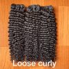 Loose curly natural color vietnamese hair 2