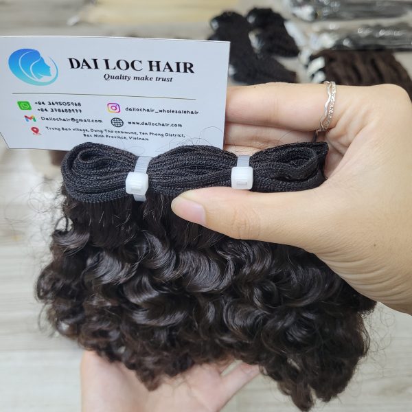 burmese curl natural color vietnamese hair