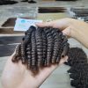 snail curly natural color vietnamese weft hair bundle 2