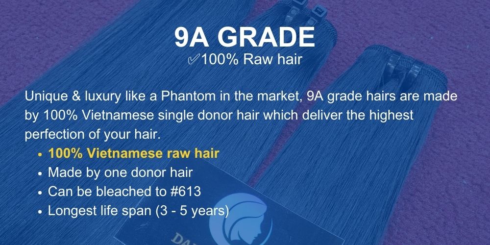 9a grade vietnamese raw hair