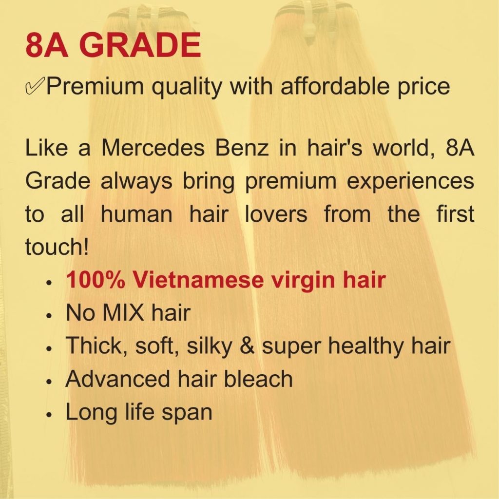 8a grade vietnamese virgin hair